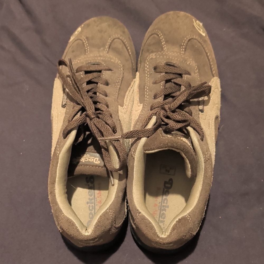 Dockers Men's Taupe and Brown Sneakers